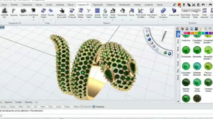 Rhino Gold 犀牛珠宝建模蛇形女戒建模视频 哔哩哔哩 つロ干杯 Bilibili