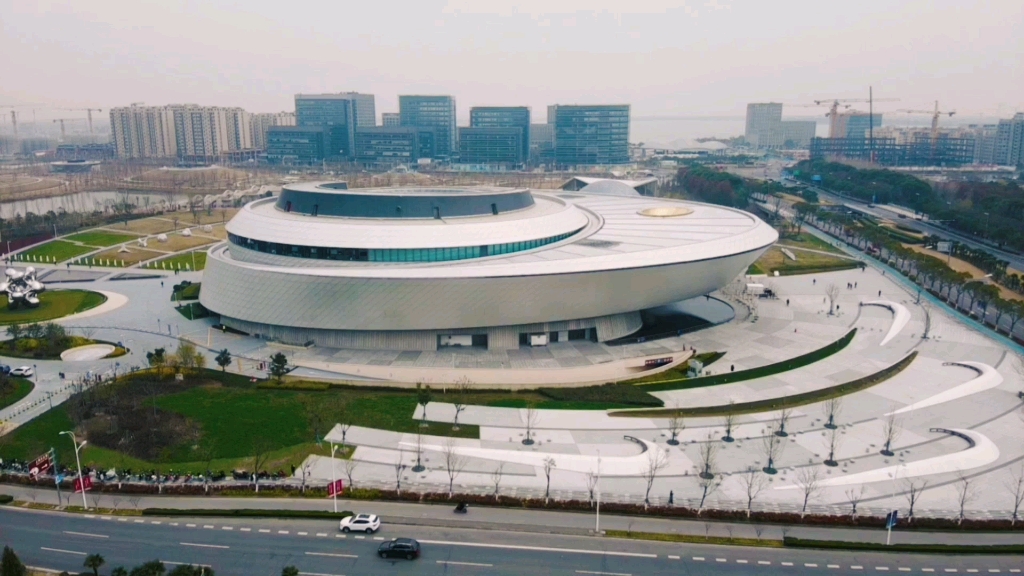 air2航拍上海临港天文馆