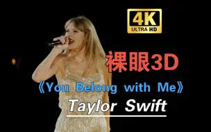 Download Video: 【裸眼3D】Taylor swift 霉霉《You Belong with Me》超美时代巡演现场！身临其境 2D转3D自制【3D左右格式】VR