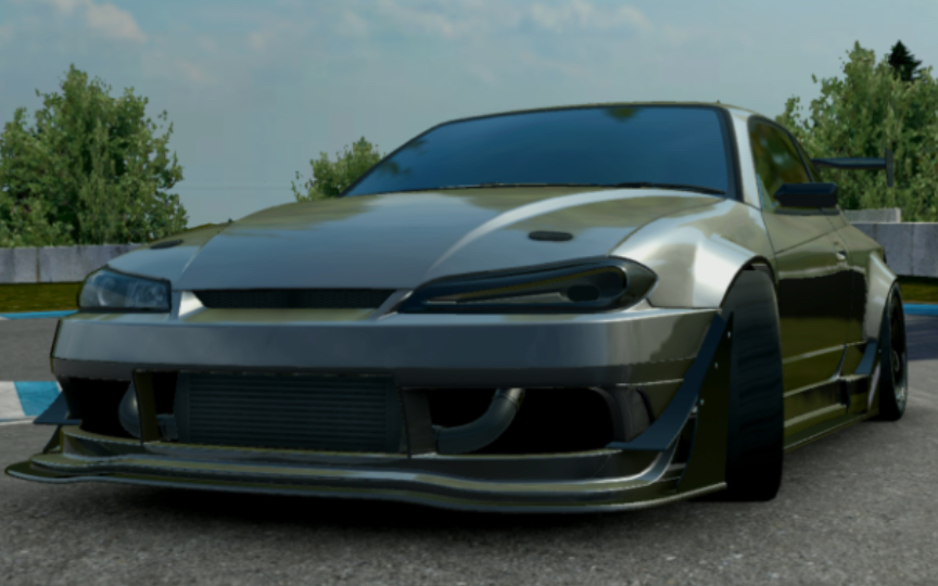 【绝对赛车】尼桑s15漂移练习