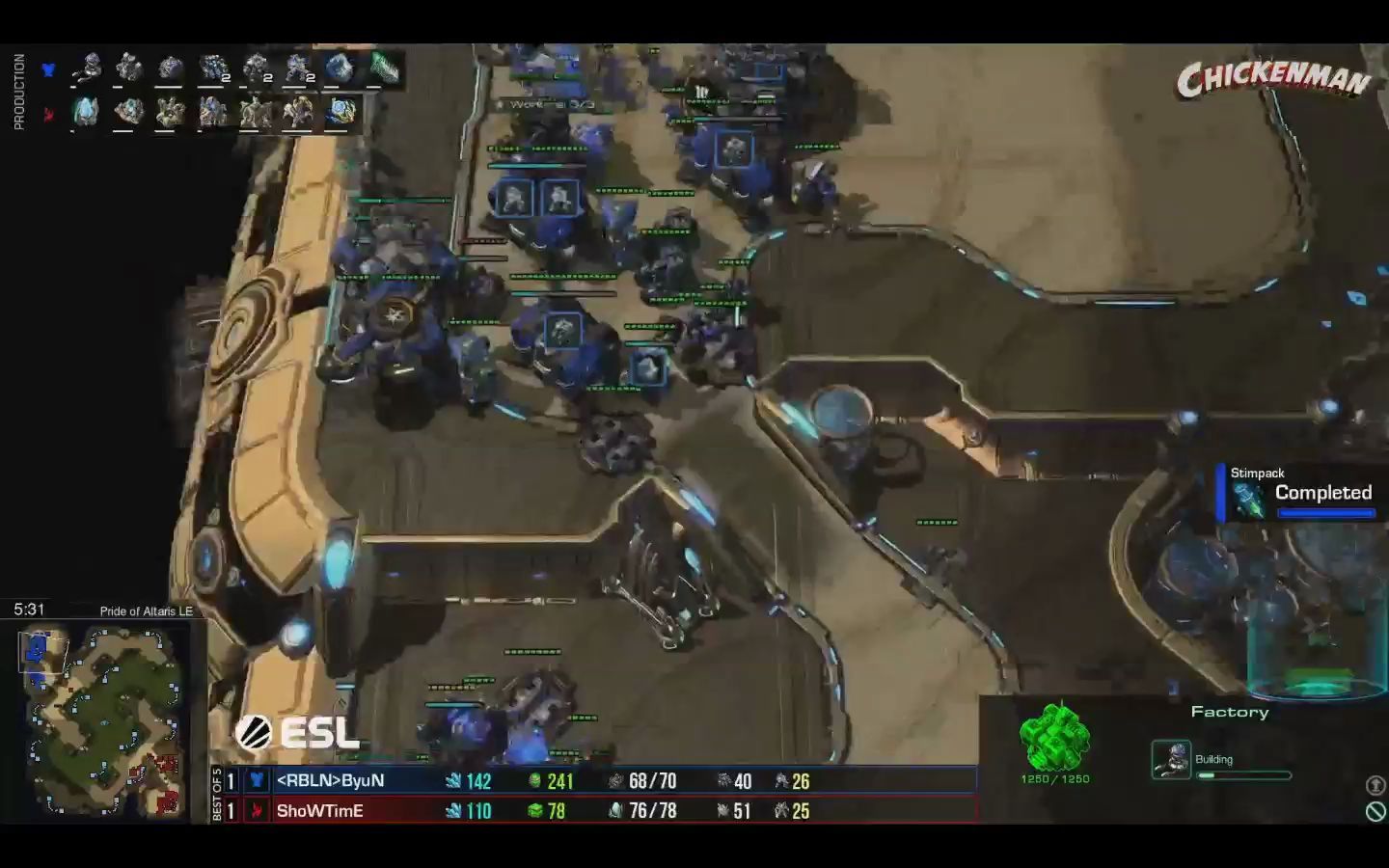 ESL 105届 欧洲决赛 Byun vs Showtime 3哔哩哔哩bilibili星际争霸2