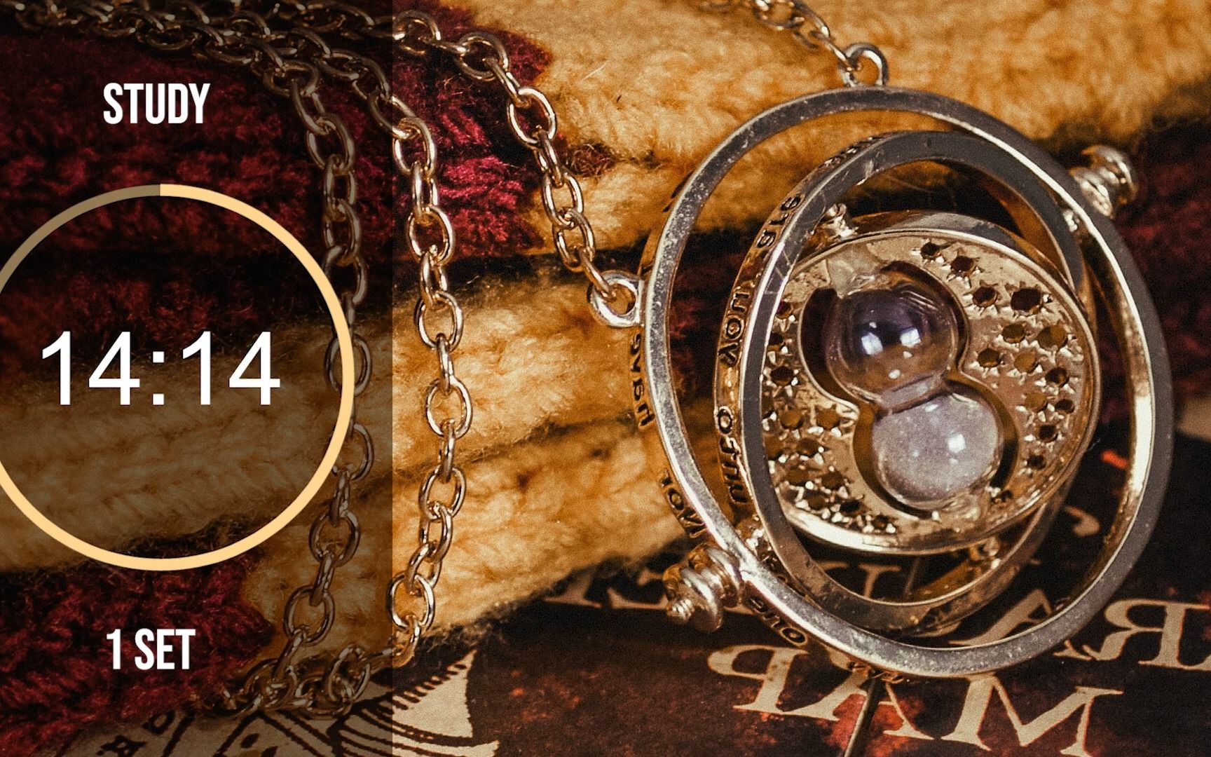 白噪音3小时丨哈利波特系列丨赫敏的时间转换器50分钟学习10分钟休息