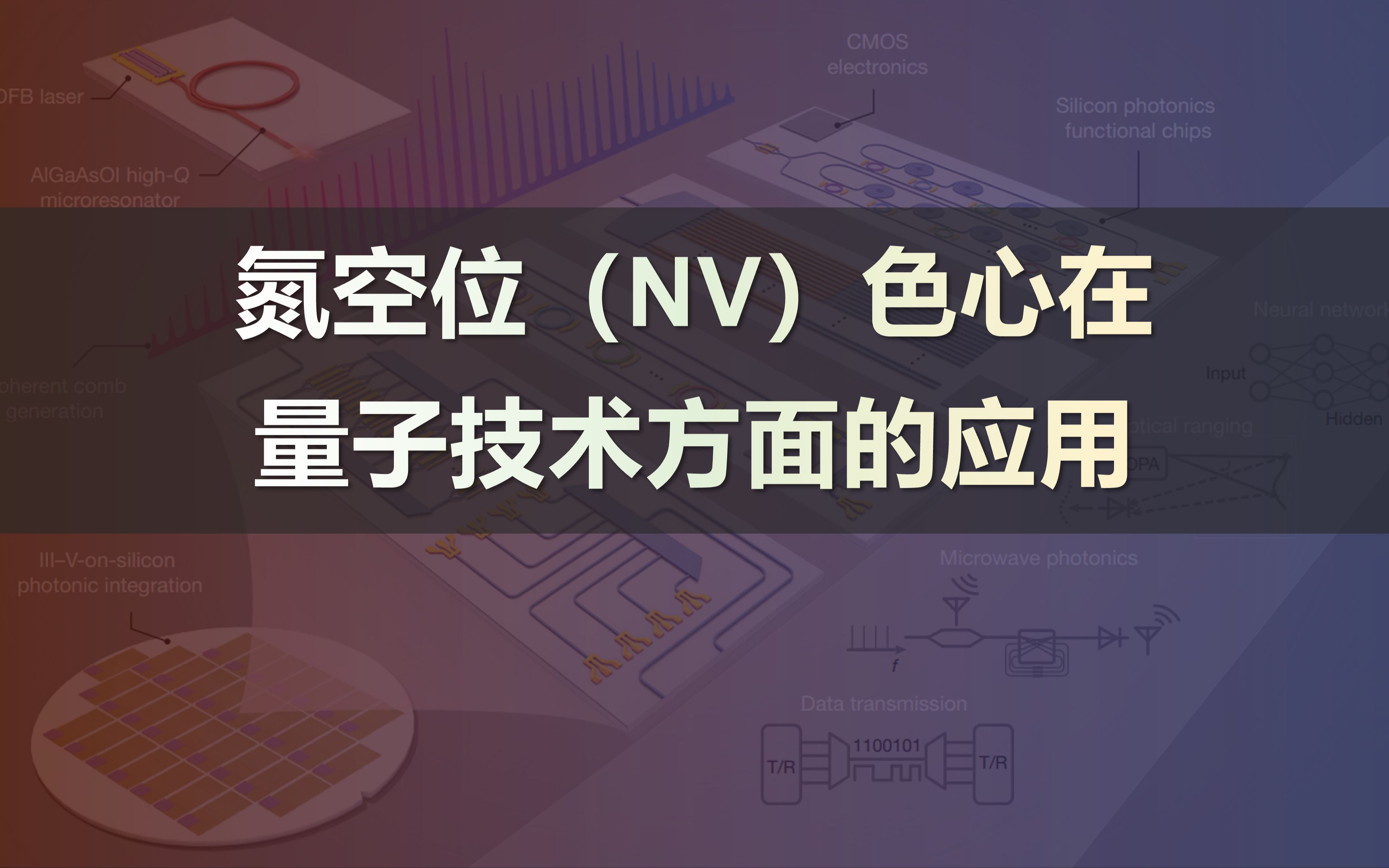 [图]氮空位（NV）色心在量子技术方面的应用