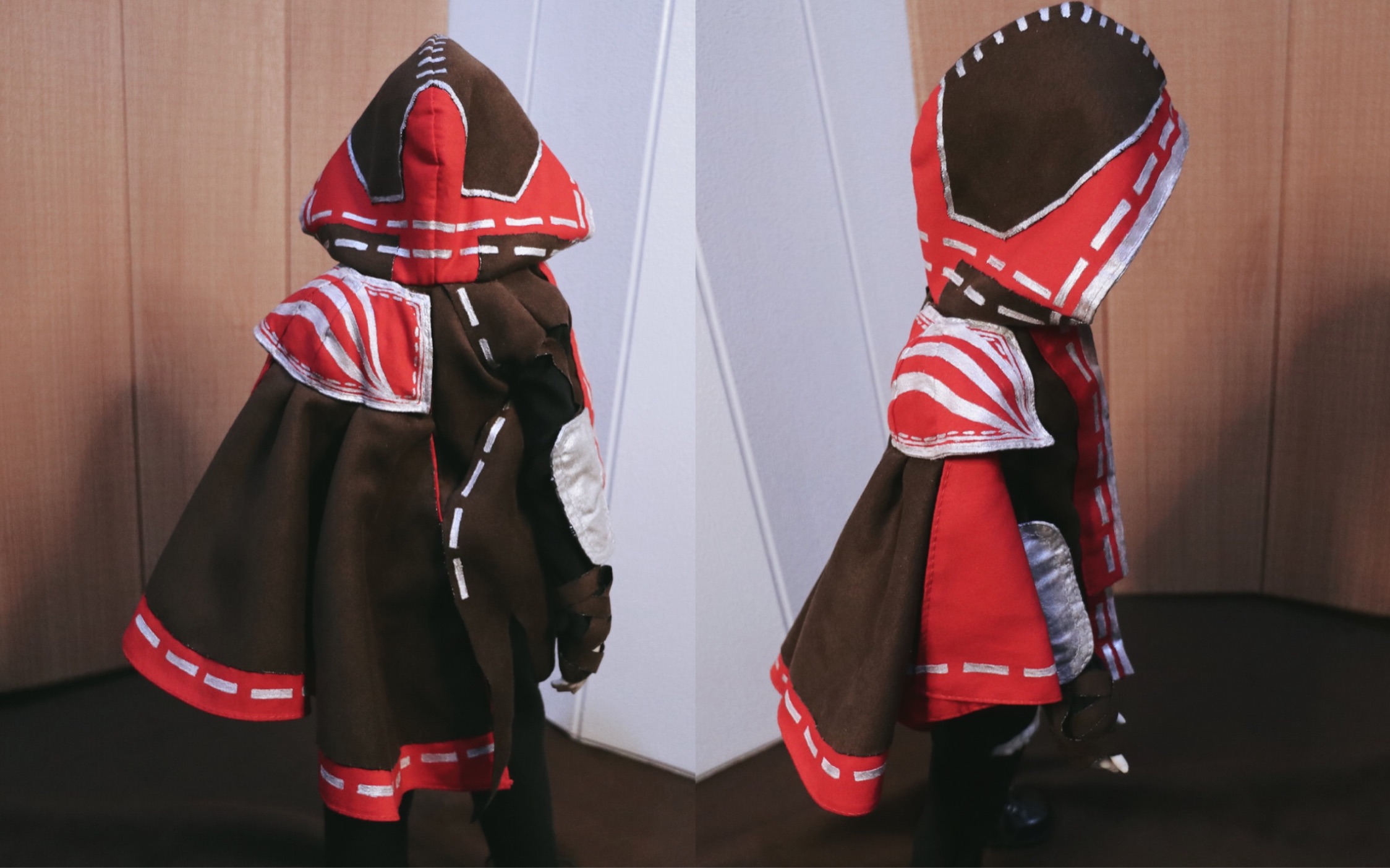 活动作品bjd自制第五人格cos佣兵刺客披风