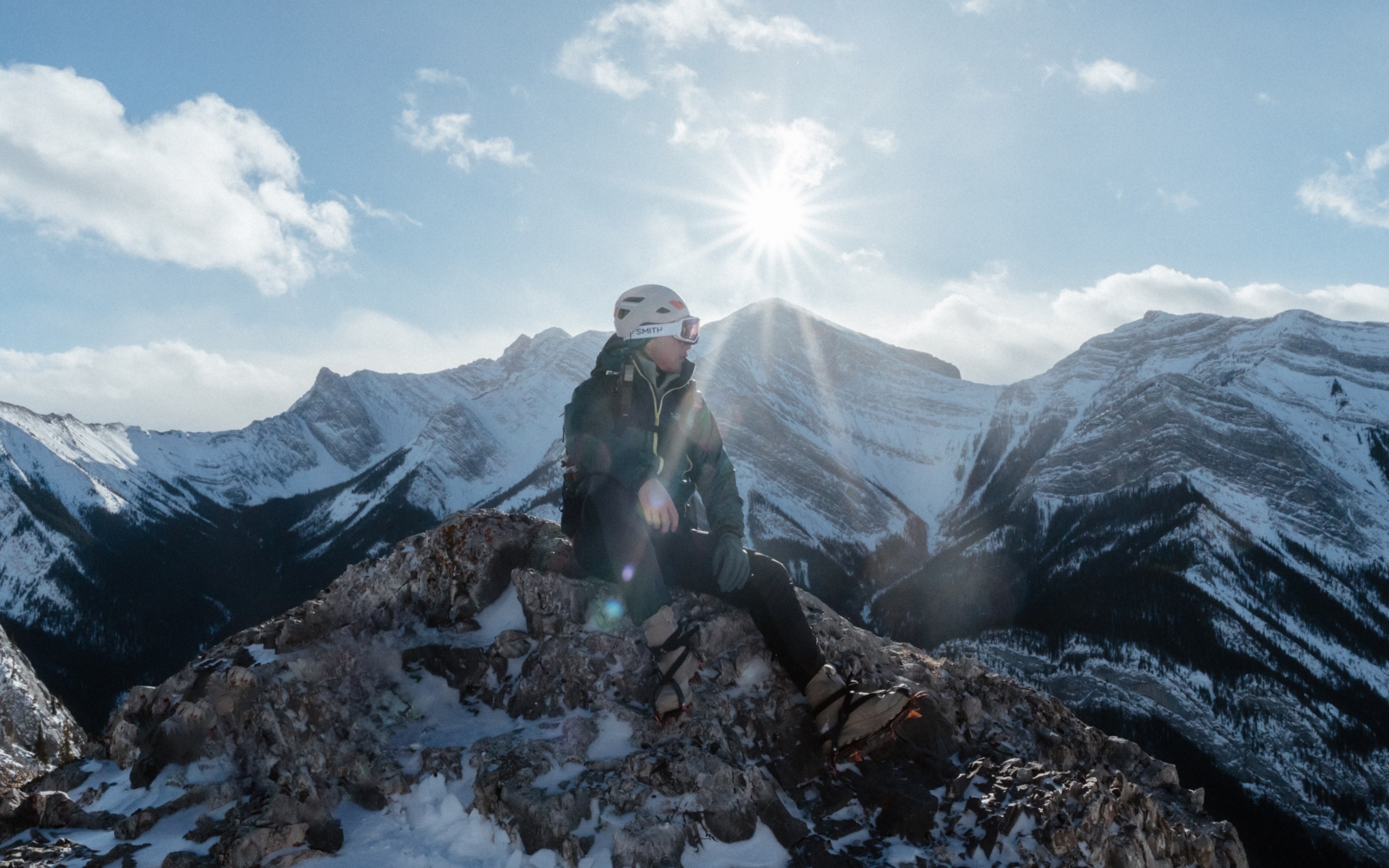 11小时徒步|抹黑下山|零下15度登顶|哈特山环线|加拿大班夫|dji 4k
