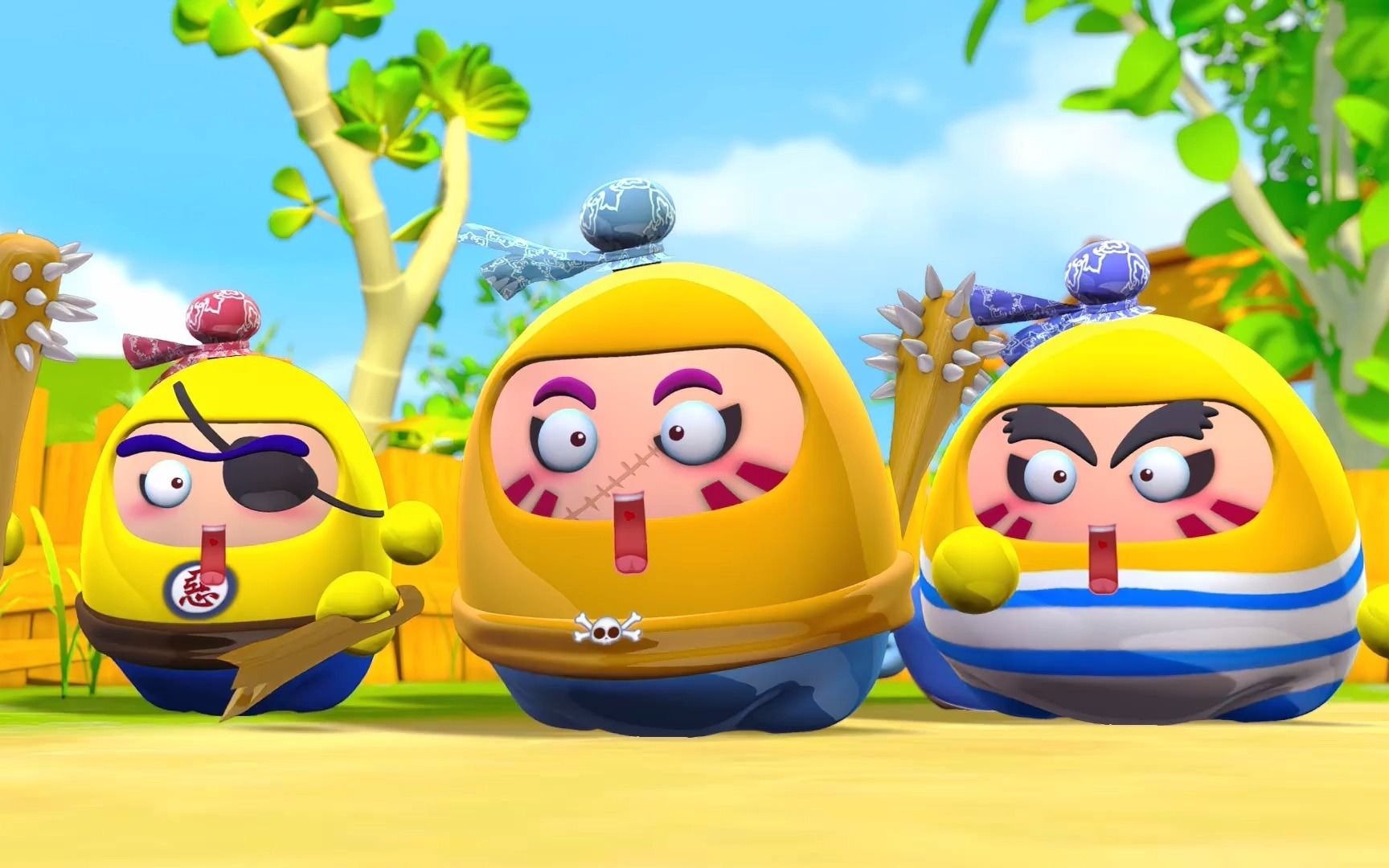 果宝特攻:橙留香卖萌,对强盗管用吗?