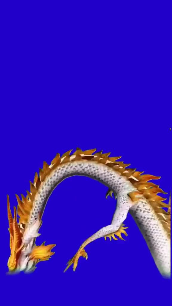 绿幕素材蓝屏素材飞龙在天龙特效_哔哩哔哩 (゜-゜)つロ 干杯~-bili