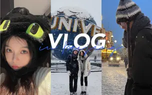 Download Video: VLOG丨暴雪天高烧38.5勇闯北京环球影城