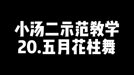 [图]小汤二示范教学—五月花柱舞