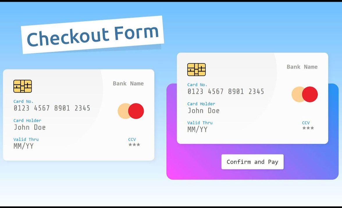 打造个性化网站结账体验:HTML与CSS信用卡付款表单定制教程 | 源码下载哔哩哔哩bilibili