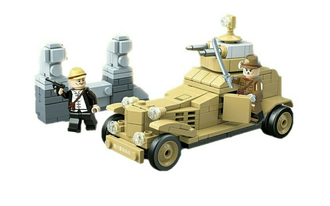 【全冠/积木/评测/原力拼搭】全冠2020年新品,这一辆昭和装甲车怎么样