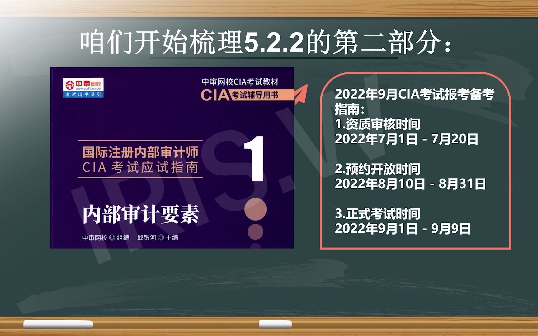 CIA 国际注册内部审计师 科目一考点 第五章治理、风险管理和控制(3)哔哩哔哩bilibili