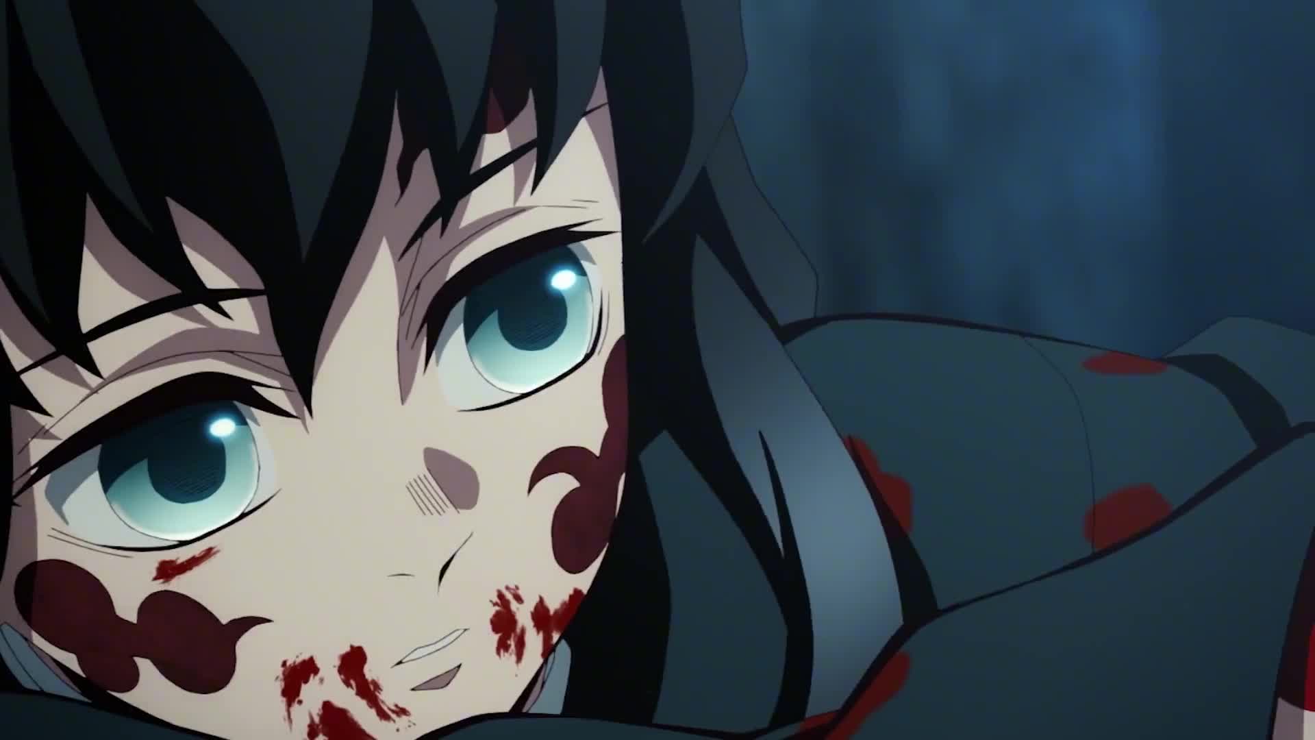 四月霸权新番:霞柱开启斑纹秒杀玉壶,恋柱也赶到战场单挑半天狗 #动漫