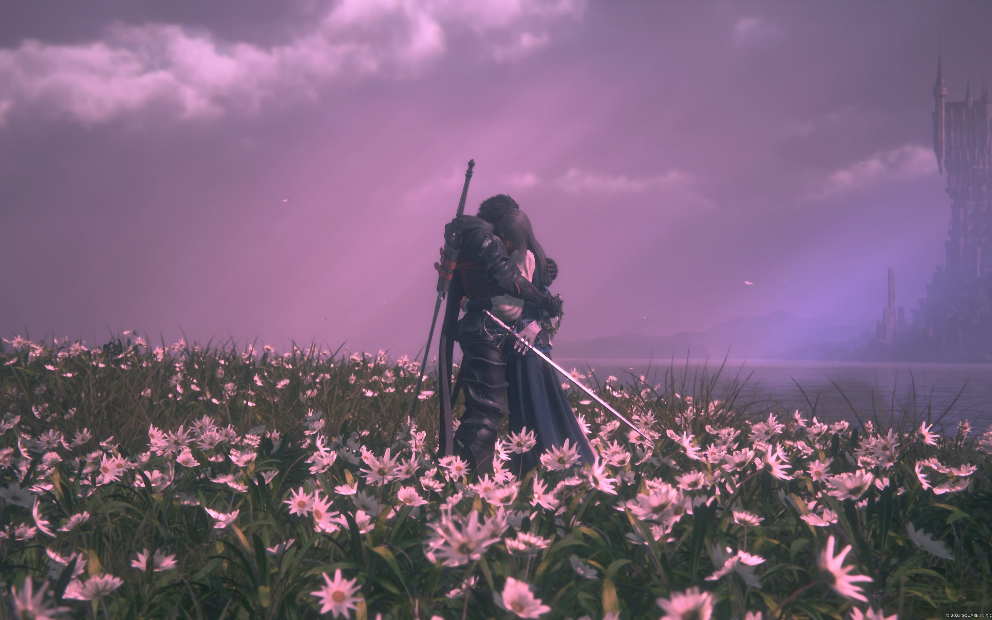 【最终幻想16】银白之君 吉尔于花海中告白