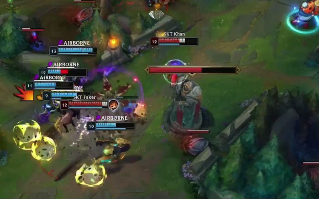 faker一打五经典名场面(含faker第一视角)【2019msi世界赛】