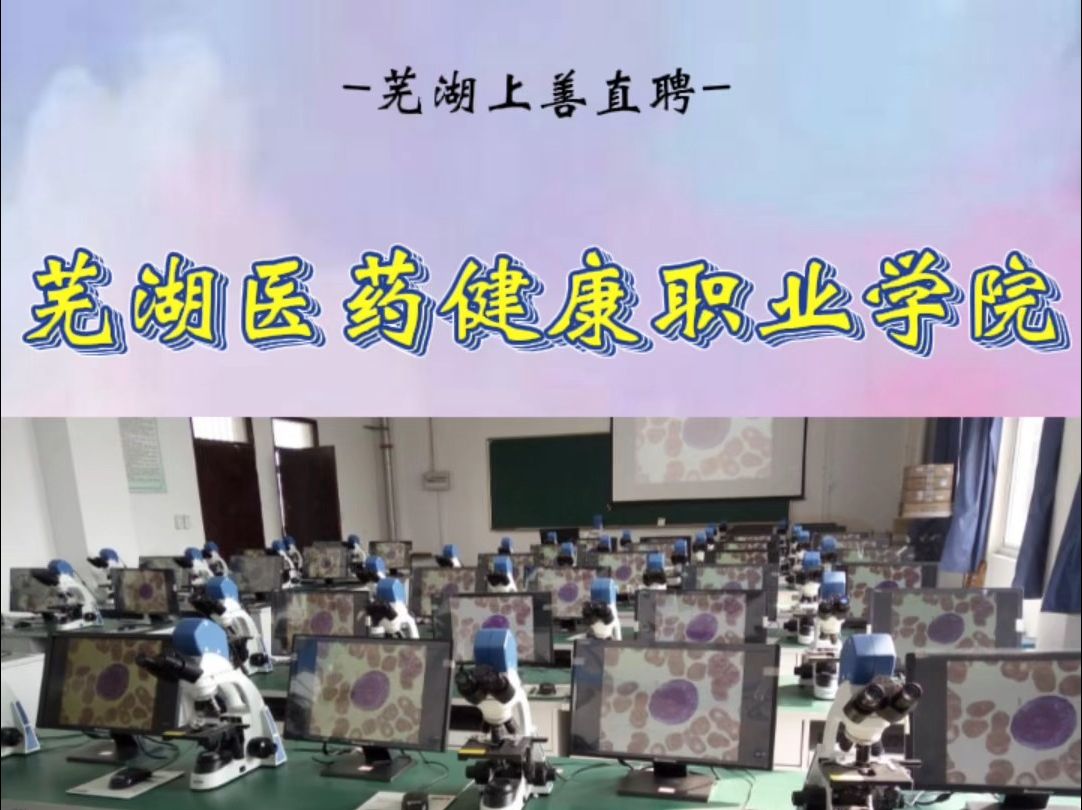 芜湖医药卫生职业学院哔哩哔哩bilibili