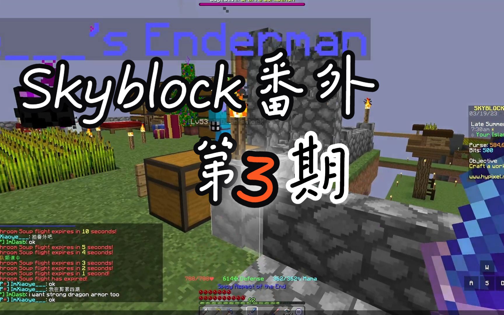 【我的hypixel skyblock番外】第三期-和dasb在skyblock里闲逛