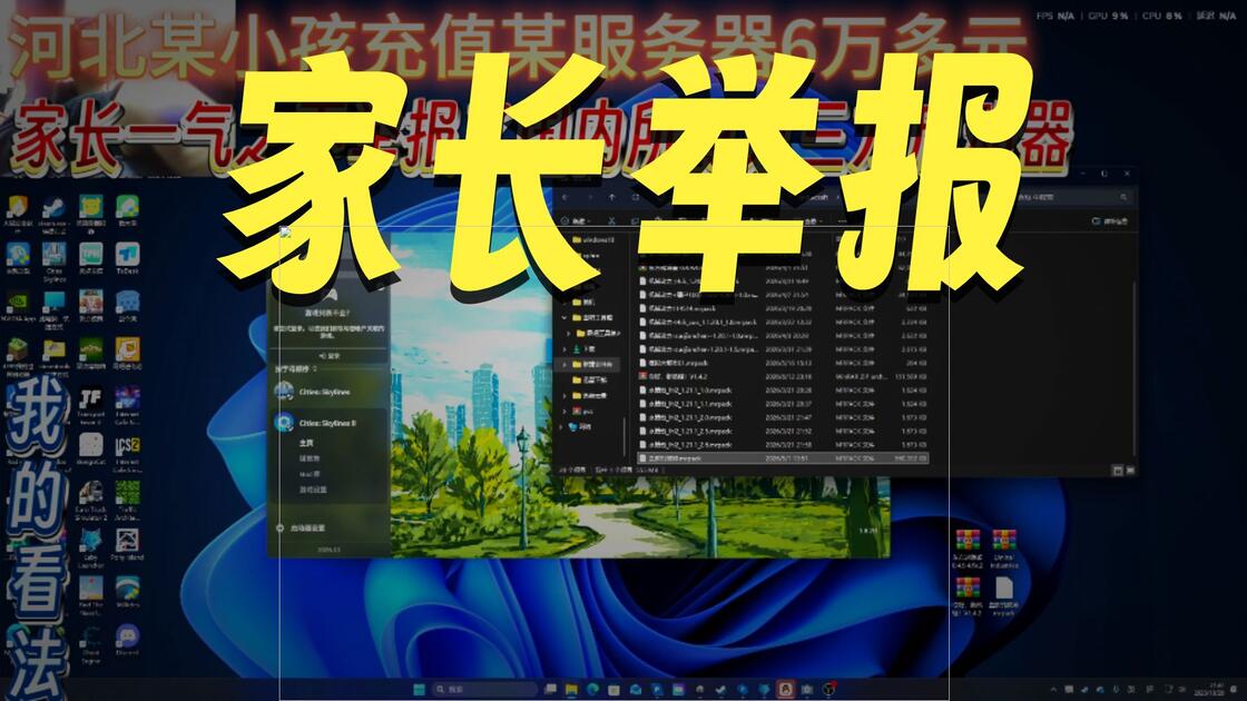 某小孩充值服务器6万余元，家长举报所有第三方启动器，我的看法如何_哔哩哔哩_bilibili