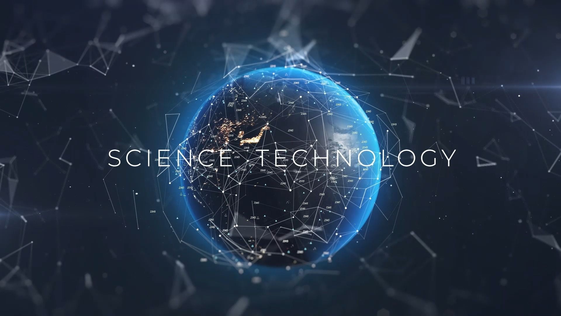 【ae教程】科技感地球片头!一学就会!