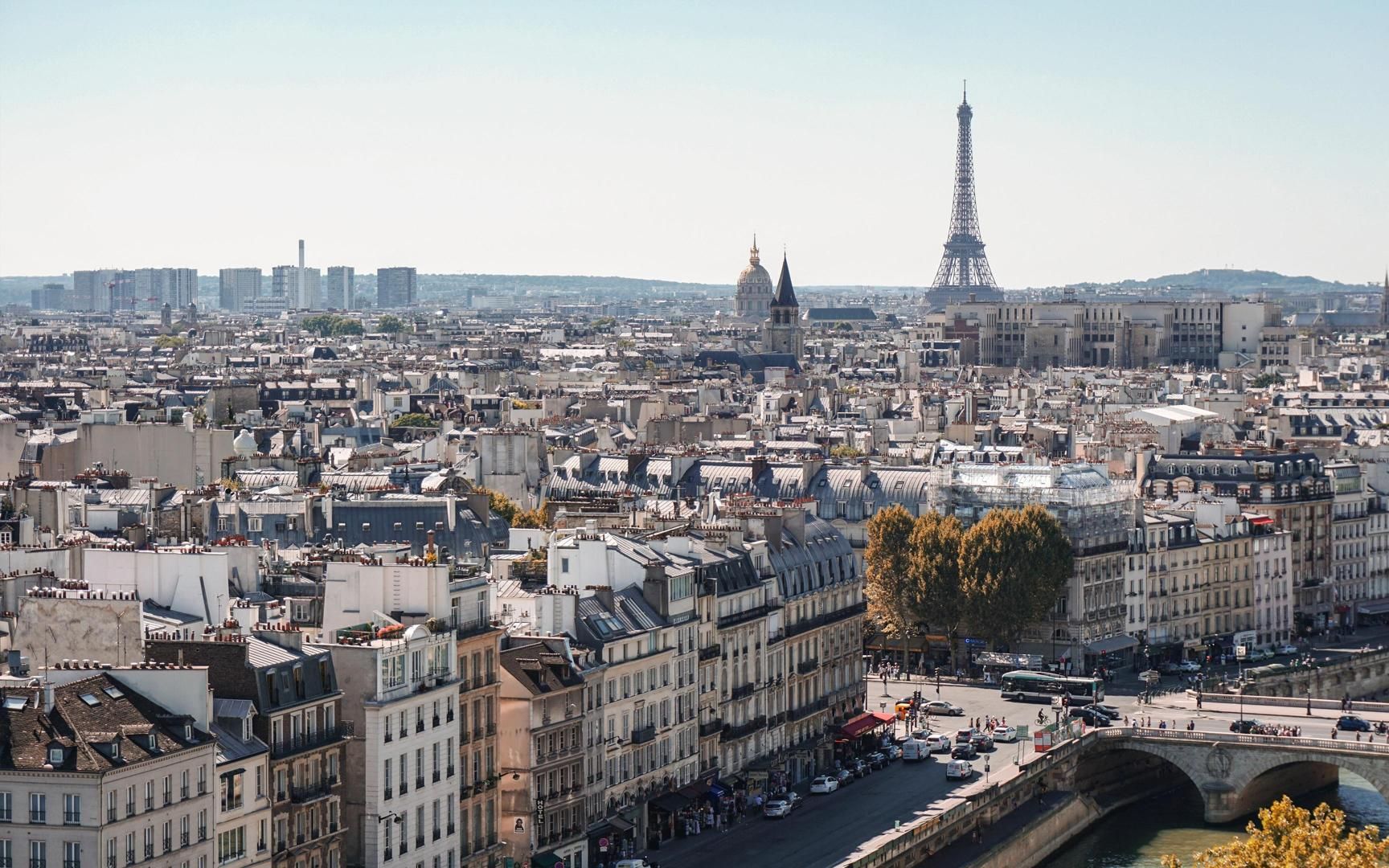 2021法国巴黎市中心区【4k超高清】