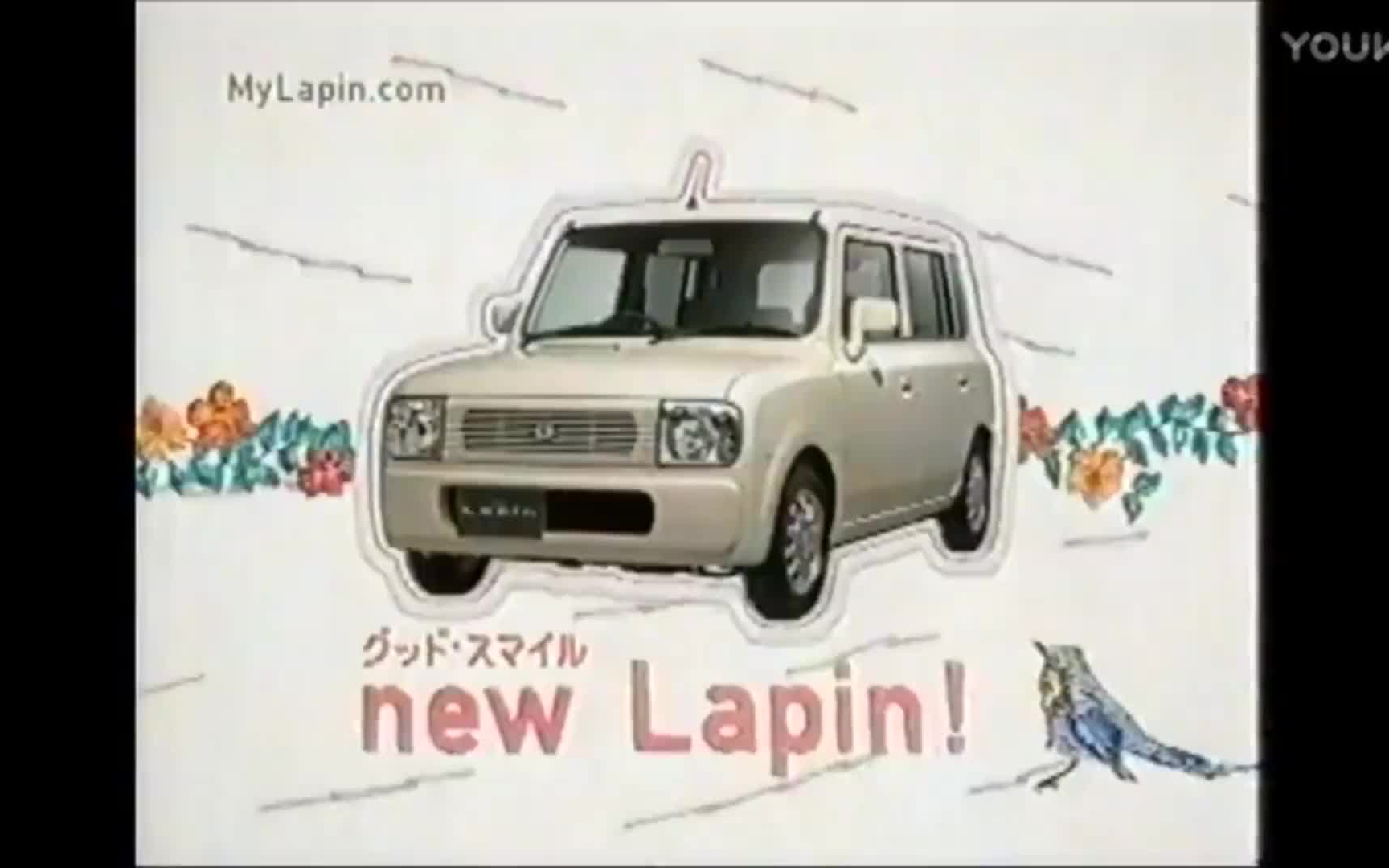 [图]当奥拓女性化-铃木初代lapin，日本区2002-2008年度广告