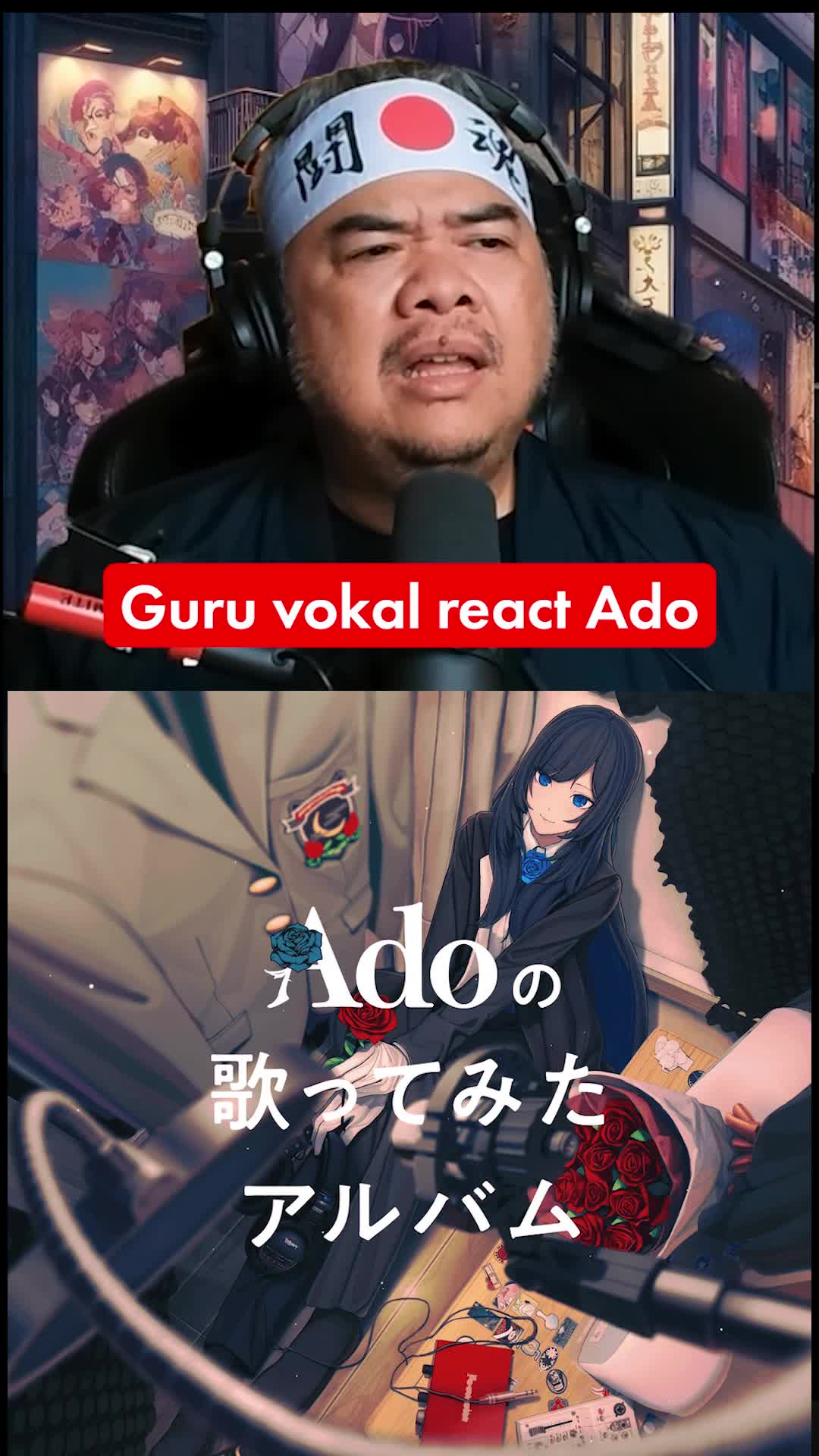 ado adalah seorang utaite atau vokalis anonim dari jepang telah