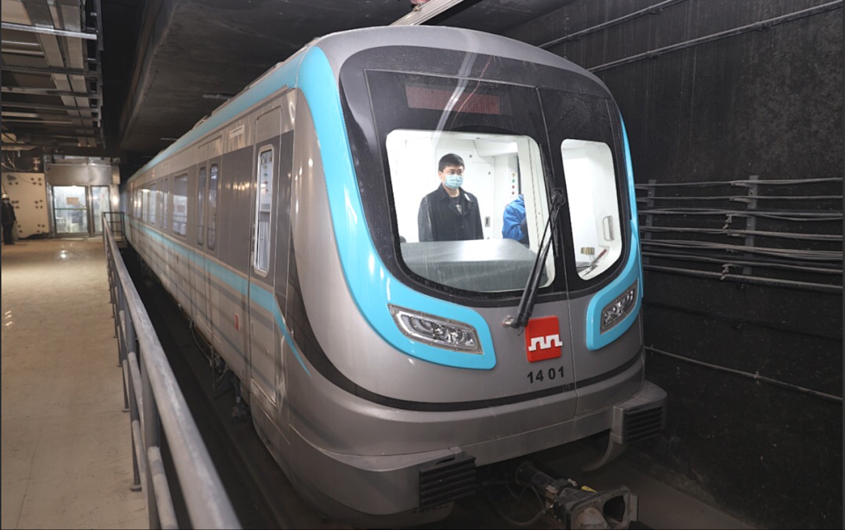 西安地铁14号线(贺韶-机场西(t1/t2/t3))行驶路线