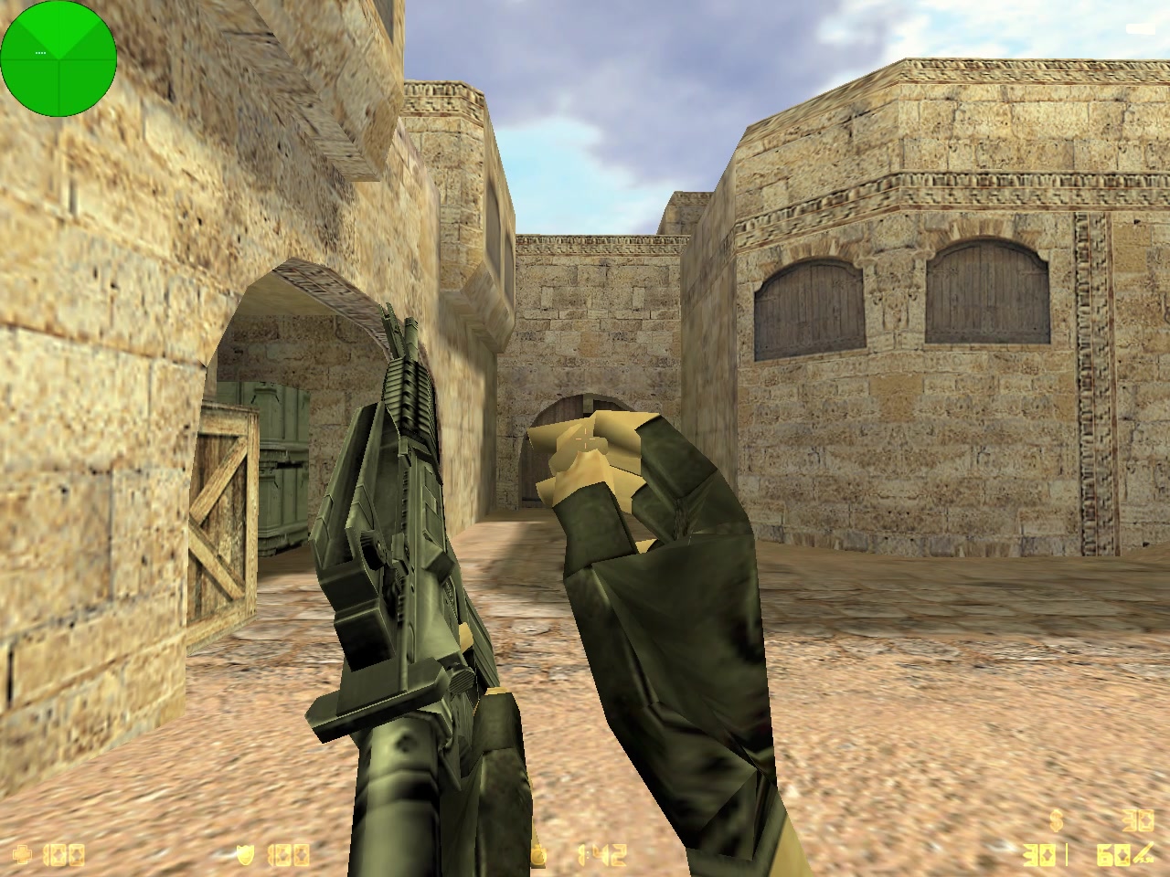 [cs1.6] 起狙之前说一声 —— m4真好使