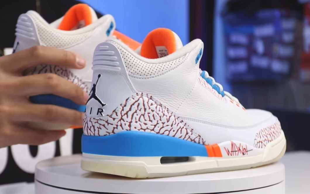 air jordan 3 "3d" 威少pe配色 aj3|dna show