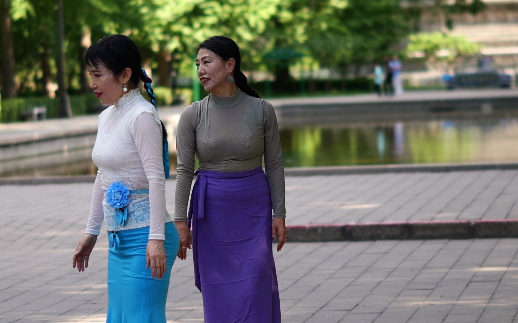 北京玲珑舞蹈队《水月亮》文君丁香老师20230708