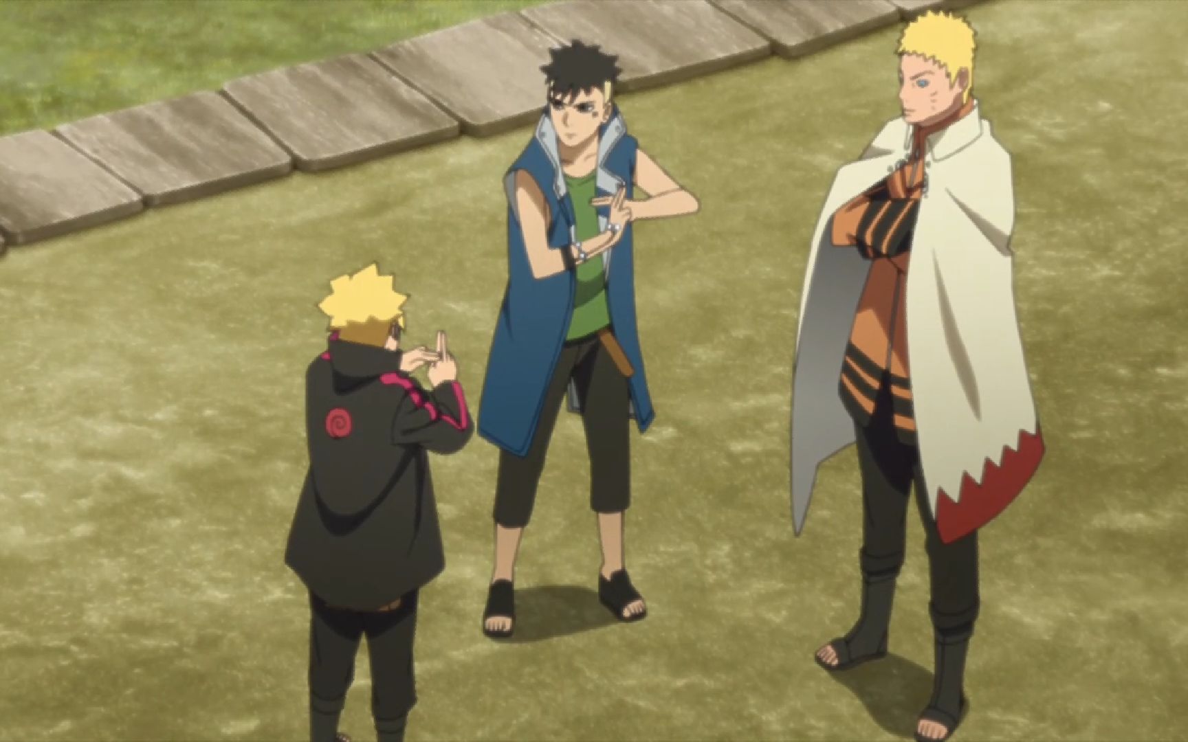 博人和川木称兄道弟 与壳为敌