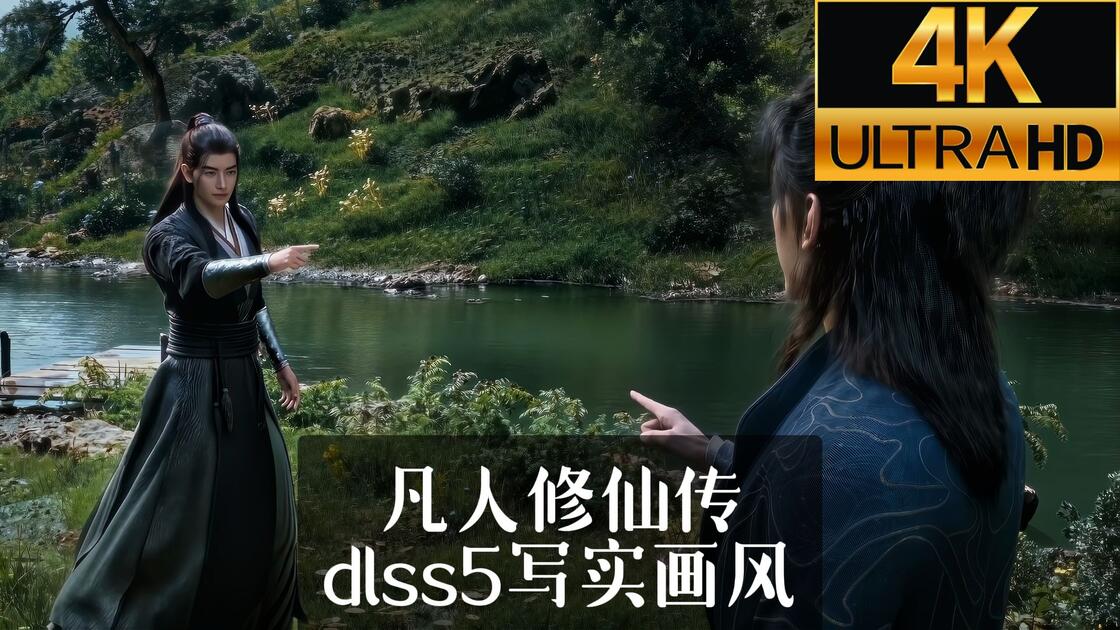 【4K收藏】凡人修仙传·dlss5写实版画风,韩立初入落云宗遇慕沛灵孙火_哔哩哔哩_bilibili