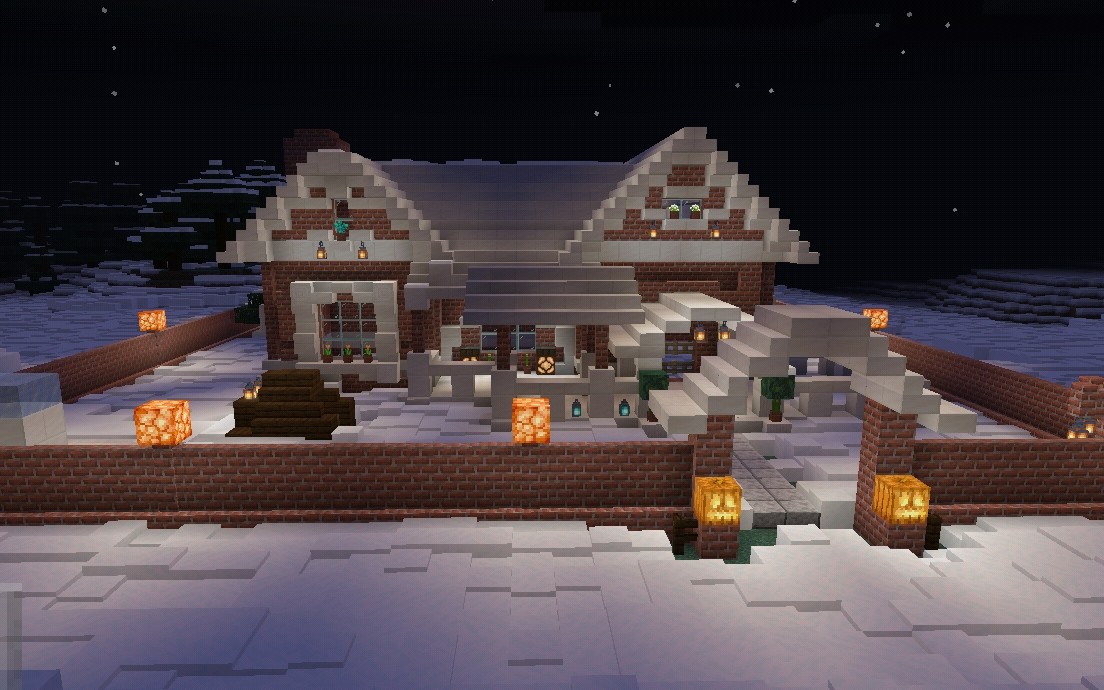 【minecraft】雪屋i