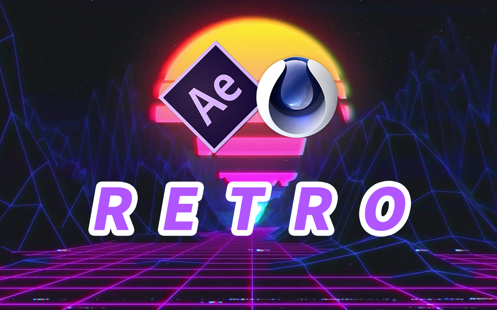 【c4d ae】合成波场景渲染_哔哩哔哩 (゜-゜)つロ 干杯~-bilibili