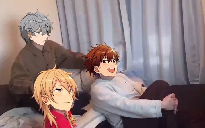 【偶像梦幻祭】三傻的拉窗帘大赛