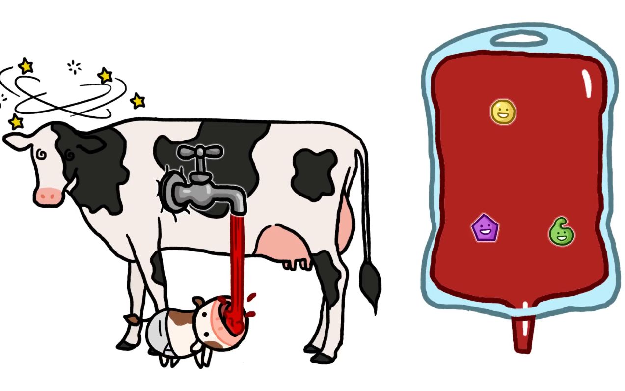 科普动画我们每天喝的牛奶只不过是过滤后的血