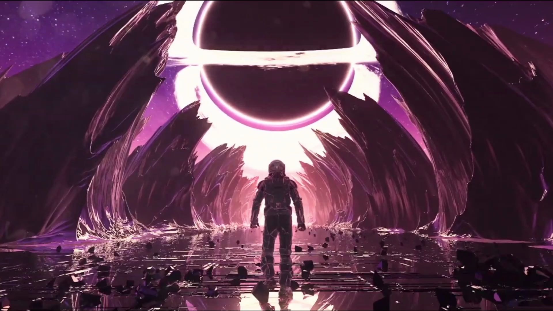 【素材分享】赛博朋克宇宙太空漫步a20511001_哔哩哔哩 (゜-゜)つロ