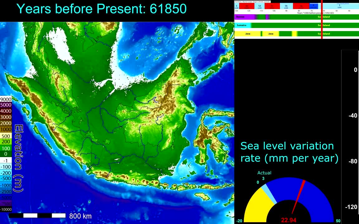 【地理 被淹没的大陆】东南亚 巽他古陆的海陆变迁哔哩哔哩bilibili