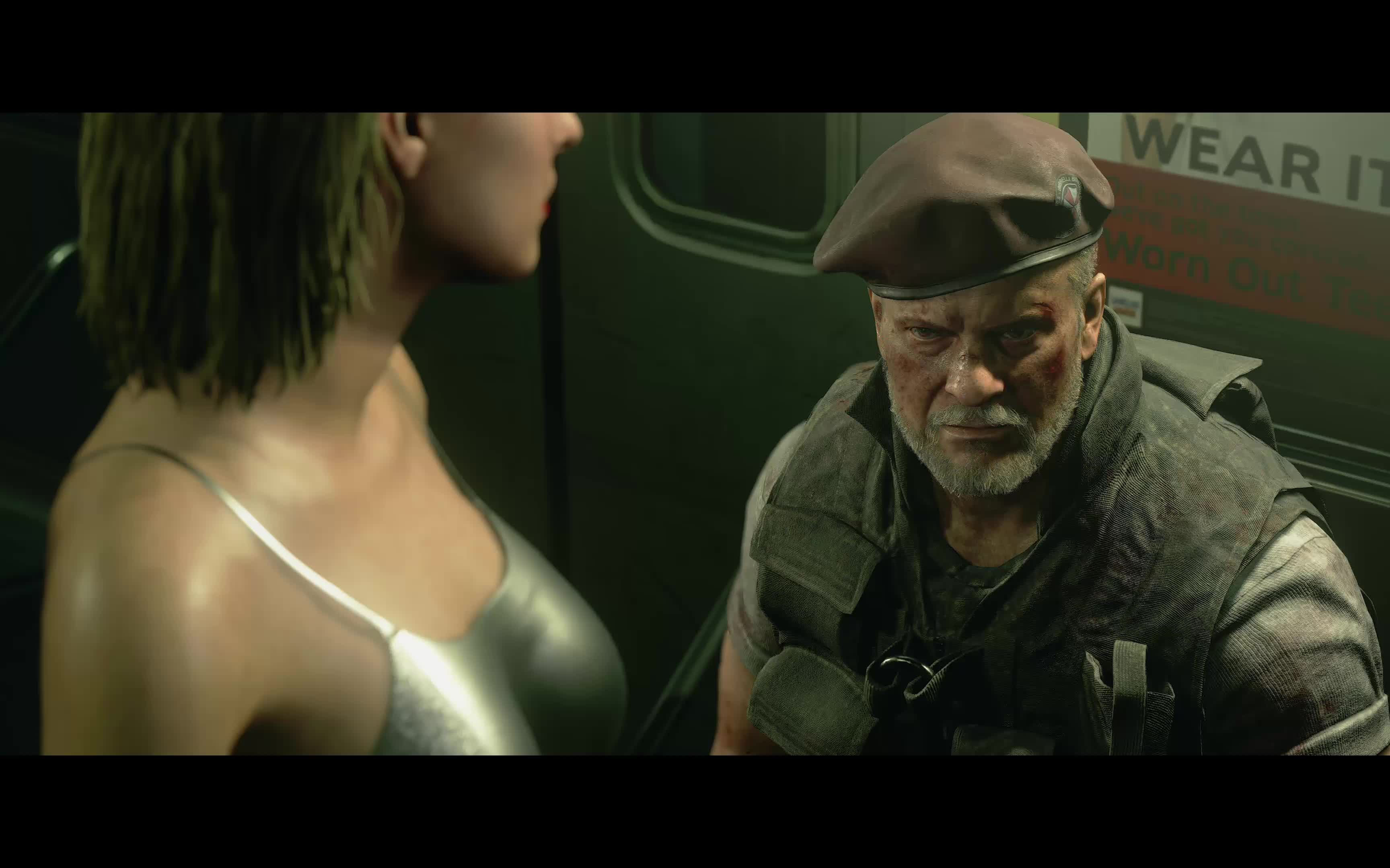 生化危机3 03吉尔 银色泳衣 消防栓灭火