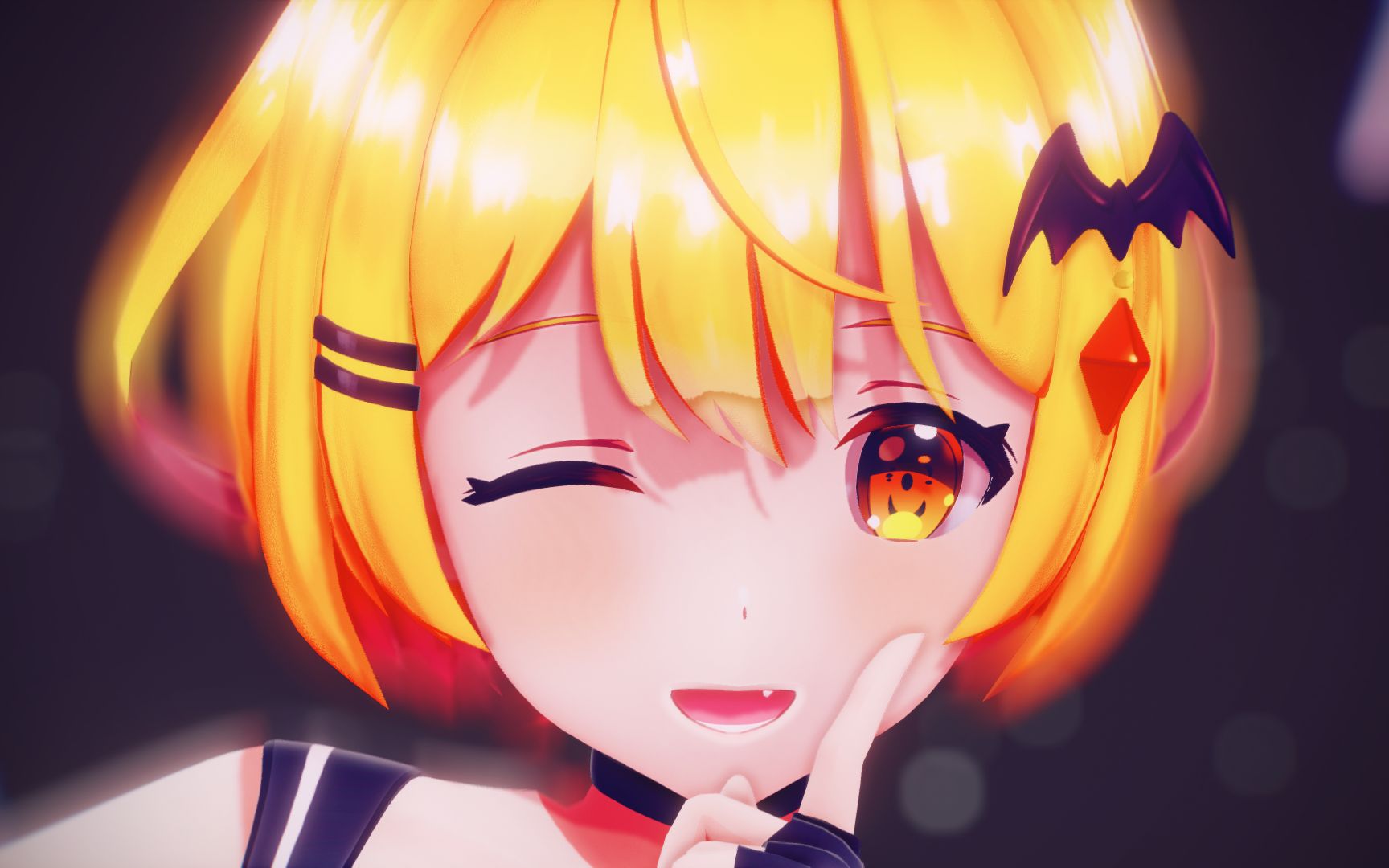 【夜空梅露/mmd】想要咔噗咔噗【7rings】