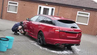 Download Video: Jaguar XF S SportBrake First Wash - The New Daily!