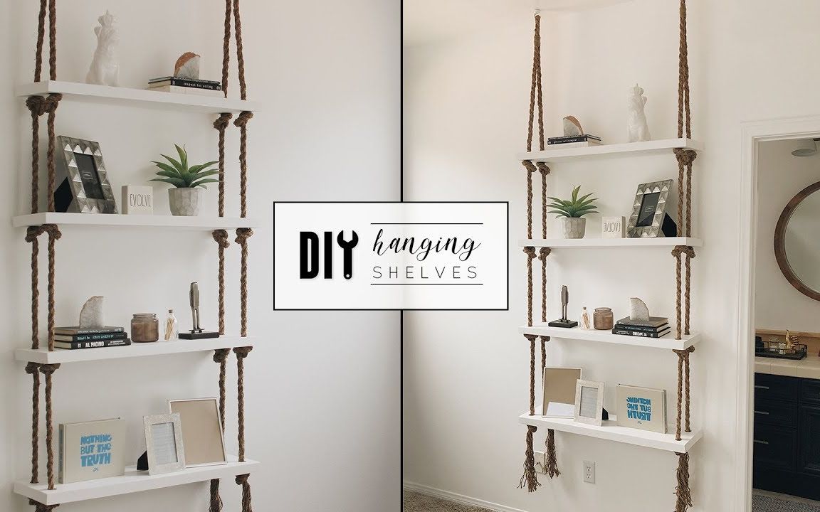 DIY悬挂式置物架【Living to DIY with Rachel Metz】哔哩哔哩bilibili