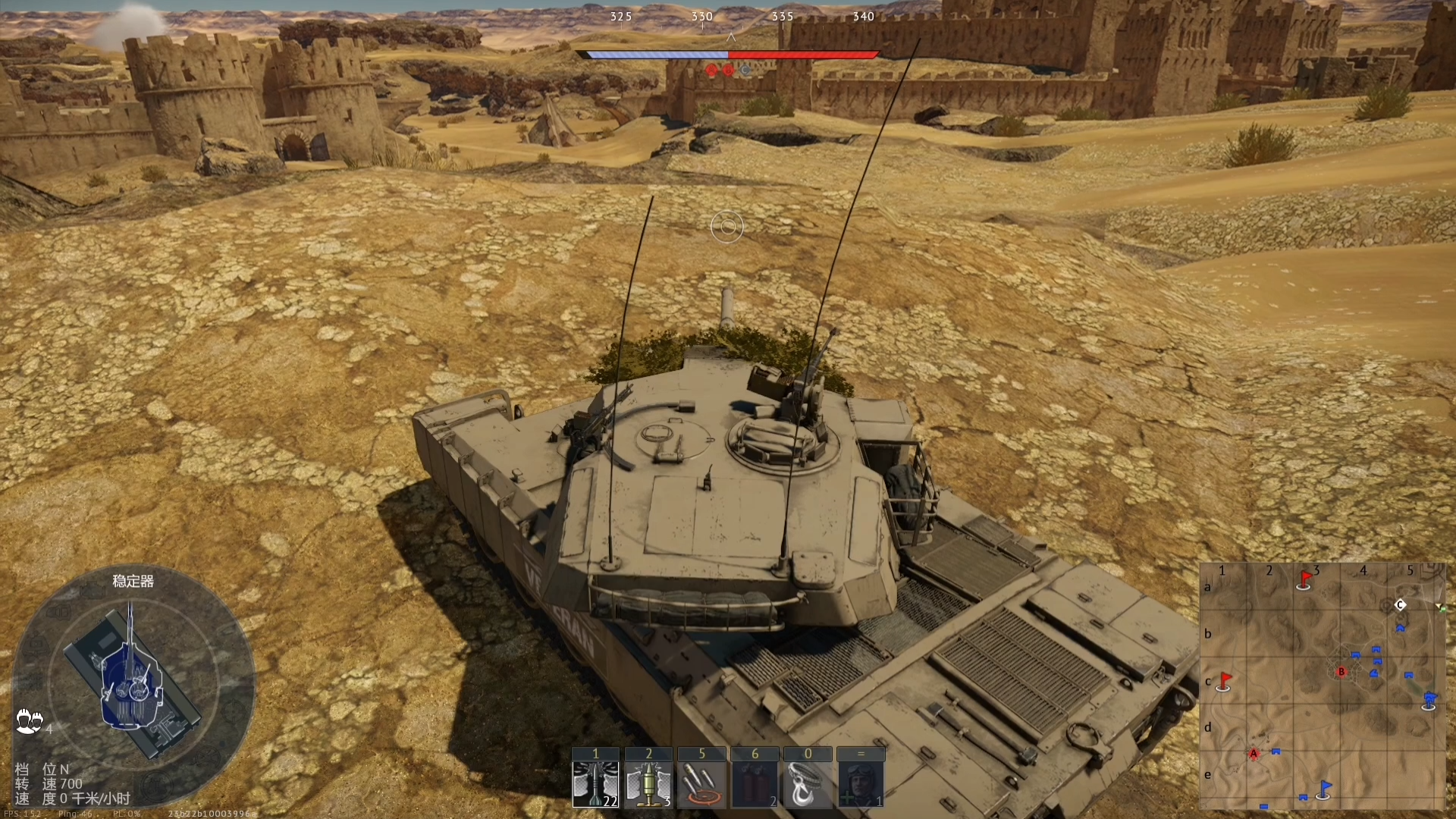 【战争雷霆】xm1致敬星爷功夫名场面