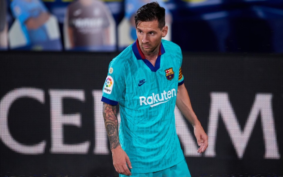 1920laliga比利亚雷亚尔vs巴萨梅西集锦