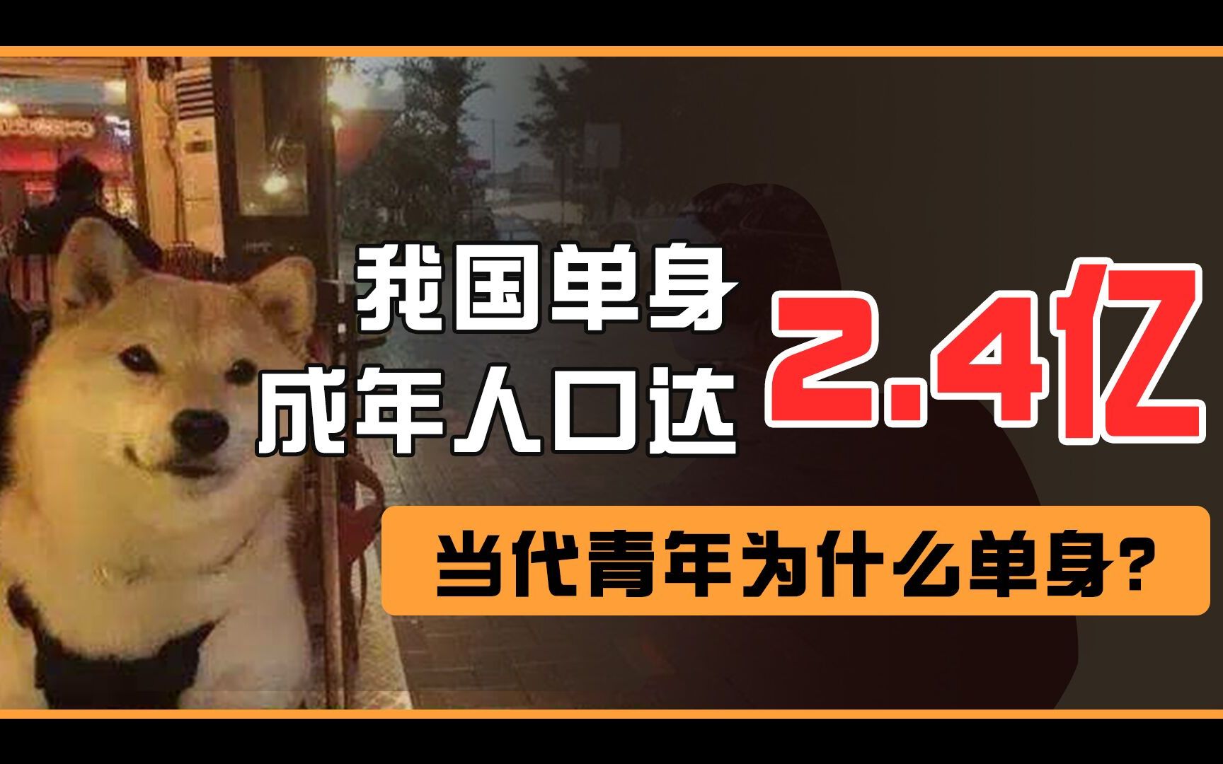 我国单身人口超2亿年轻人的婚姻观已发生改变爱和婚姻逐渐对等才是