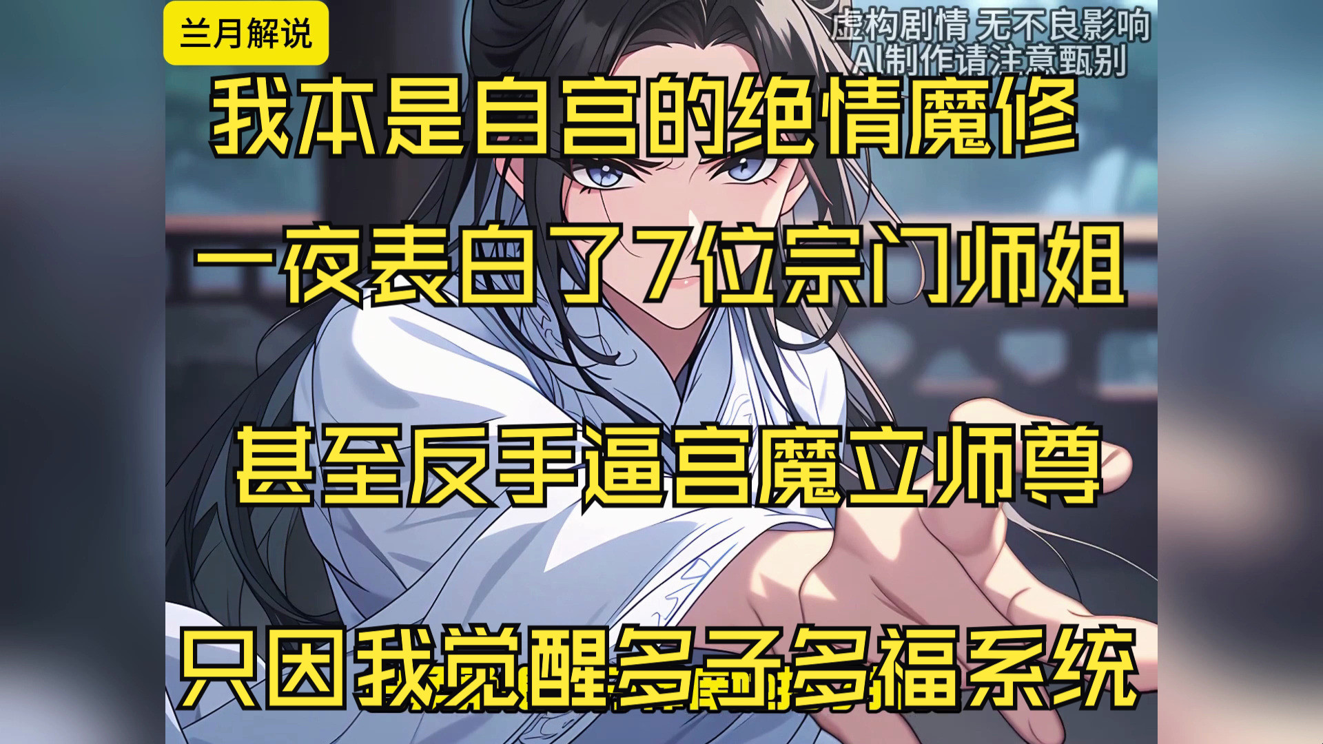 [图]我本是一名挥刀自宫的绝情魔修，却在一夜之间表白了7位宗门师姐，甚至让要反手逼会魔立师尊。只因我意外觉醒了多子多福系统。