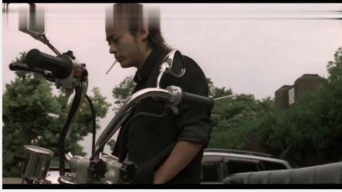 热血高校 山田孝之小栗旬 多摩雄骑摩托车 哔哩哔哩