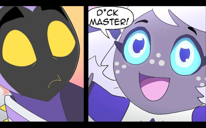 seraphim-sitter9809 hazbin hotel comic dub [ adam & emily ]