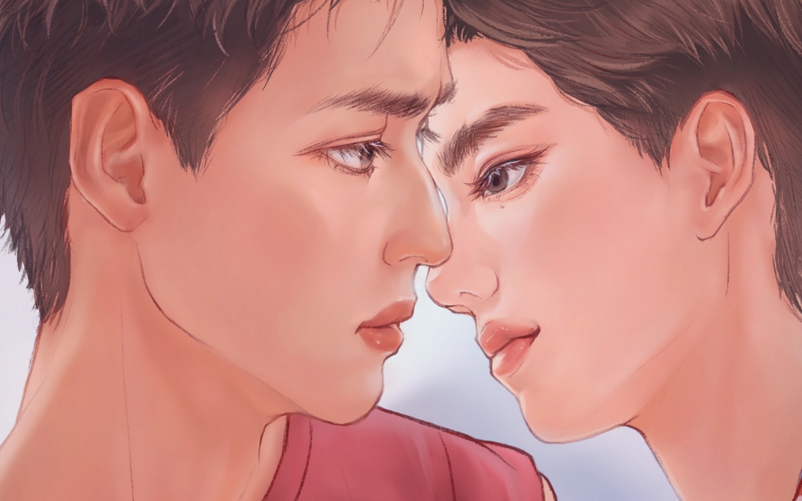 【以你的心诠释我的爱】bkpp中毒椰子味上头,绘画过程起稿篇