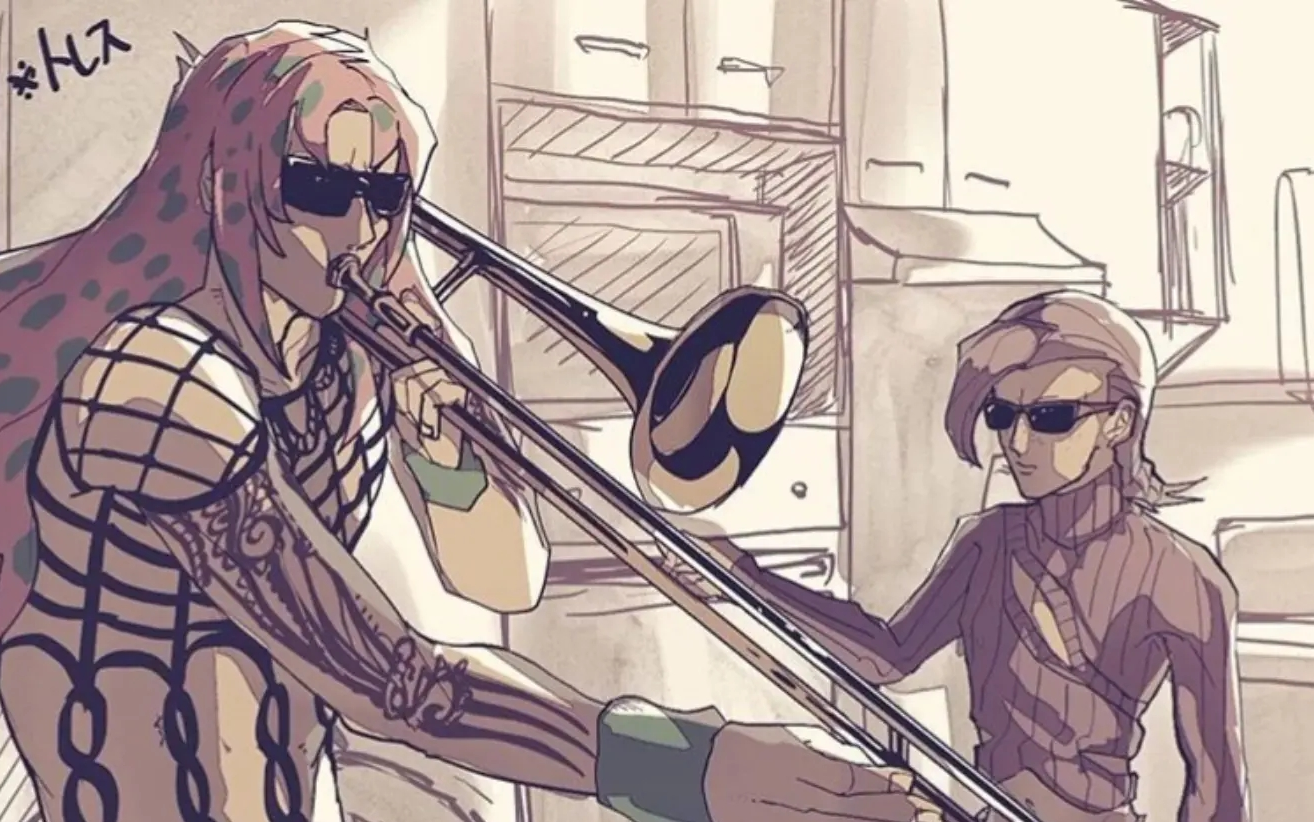 【jojo/意大利风/柔情向】噢噢~托比欧 我可爱的托比欧_哔哩哔哩 (゜